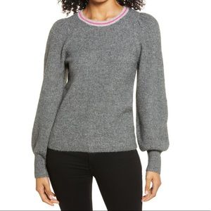 NWT Halogen Blouson Sleeve Sweater - XL